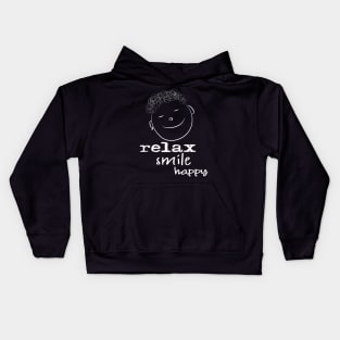 smile be happy Kids Hoodie